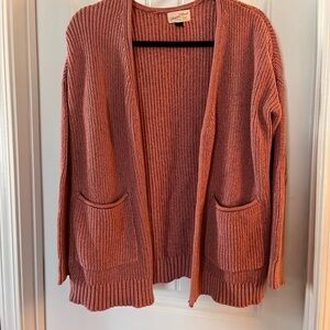 Universal Thread Women’s Pink Cardigan Sweater Size Small